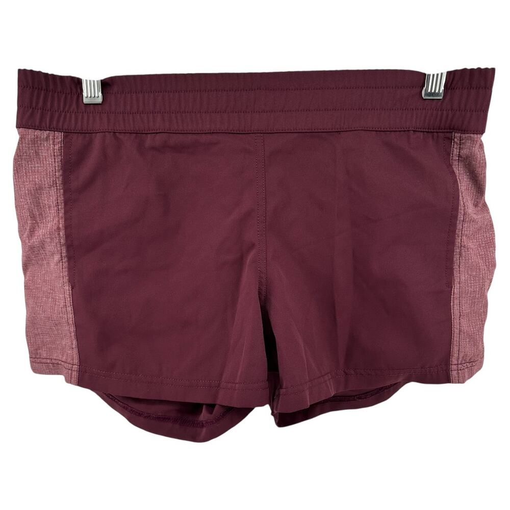 Kuhl Riptide Short 5" Pockets Mesh Panels Quick Dry Elastic Waist Maroon XL